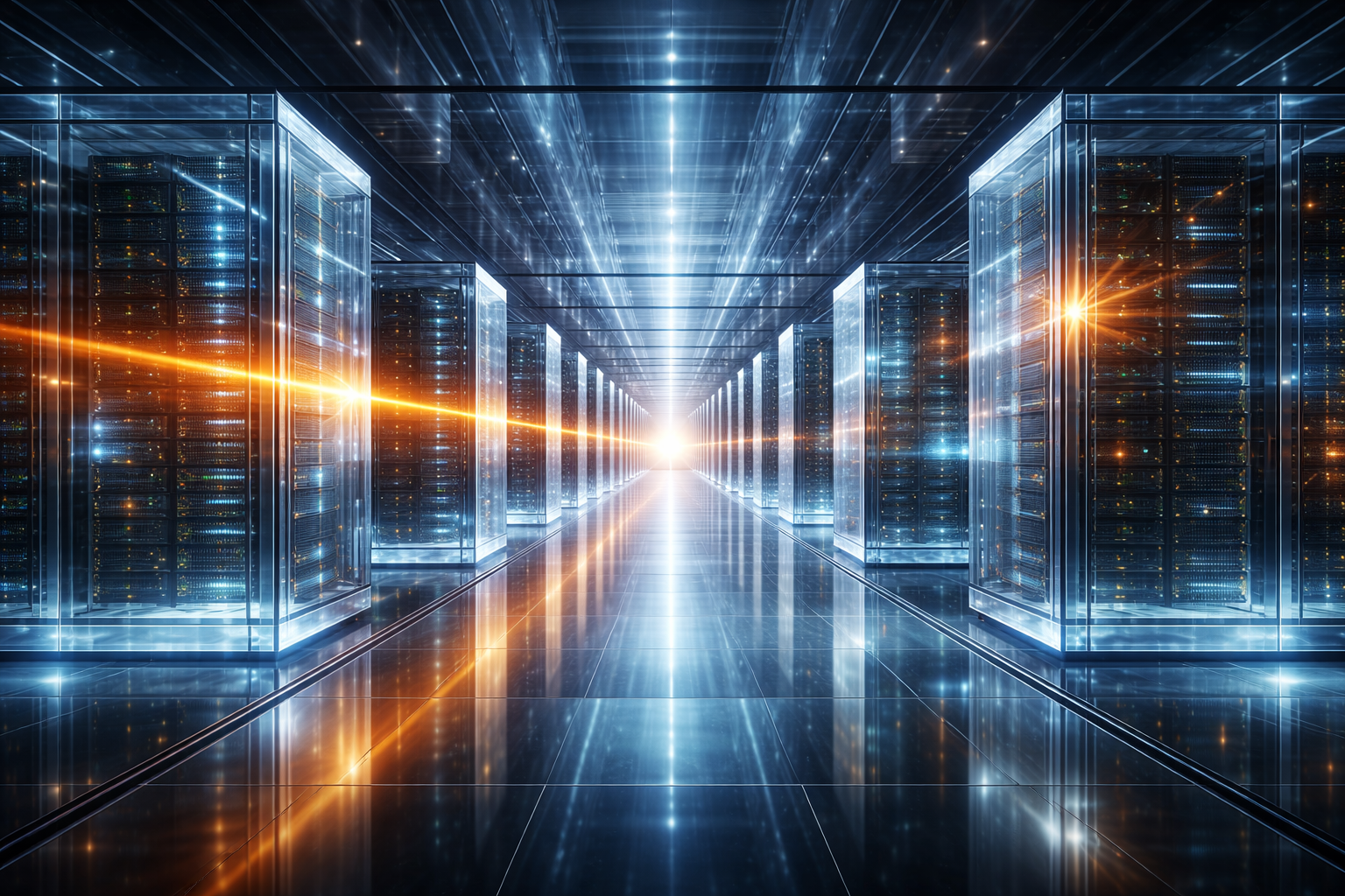 Silica Cloud data center concept